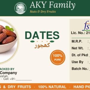Premium Dates Khajoor 250g pack — AKY Family