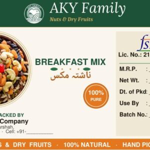 AKY Family Breakfast Dryfruit Mix 250g pack